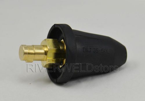 Quick Fitting Euro Style Cable Connector - Plug 315Amp DKJ35-50L
