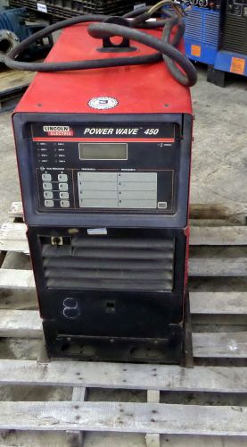 Lincoln electric powerwave 450 welder for sale