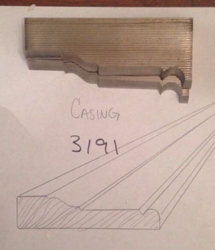Lot 3191 Casing  Weinig / WKW Corrugated Knives Shaper Moulder