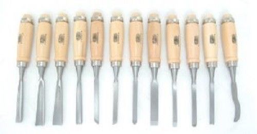 CHIC6891 WOOD CARVING CHISEL SET, 12 PIECES