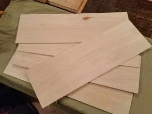 5 @ 23 x 7.5 x 1/8 thin Basswood craft wood scroll saw #LR32