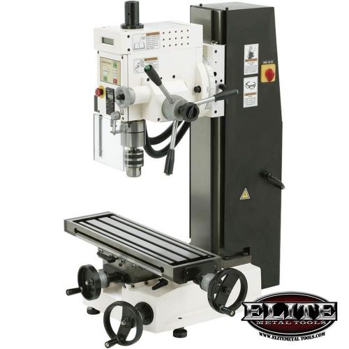 BRAND NEW - M1111 Shop Fox 6&#034; x 21&#034; Deluxe Variable Speed Mill/Drill