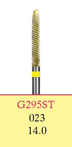 Dental Lab Carbide Cutters-HP Shank(44.5 mm)-G295ST/023 (8337)-Cross Cut(2 Burs)