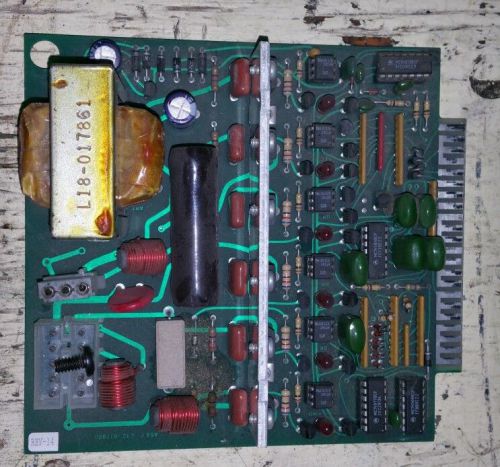 Pelton crane chairman circuit board.  New Style solid state.  Works
