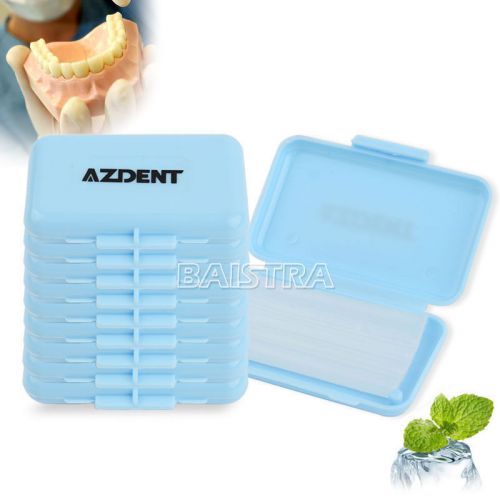 20 X Dental Orthodontics Blue-Mint scent Wax for Relief Braces gum irritation