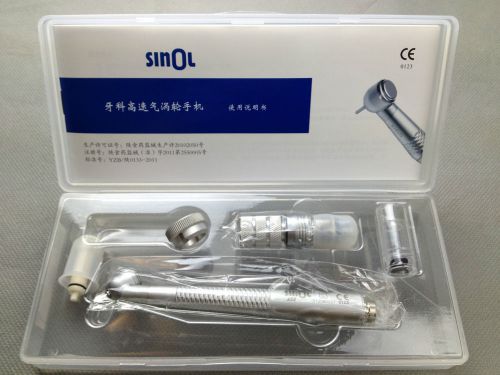 Sinol dental high speed 45 degree surgical handpiece 360°swivel quick coupling for sale
