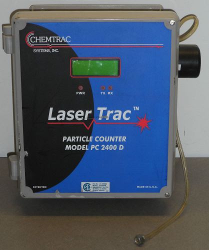 CHEMTRAC Laser Trac Digital Particle Counter PC2400D PC 2400 D