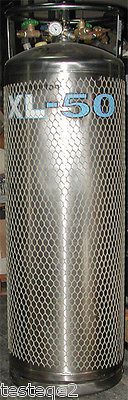 Taylor-wharton xl-50 liquid nitrogen cryogenics tank gl50-0c12-m, gl series for sale