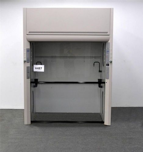 6&#039; labconco walk in laboratory chemical fume hood (h487) for sale