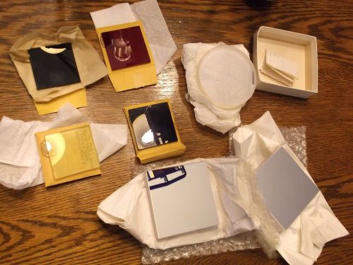 LAB LOT laser optics misc lenses, mirrors glass filters lens Rolyn