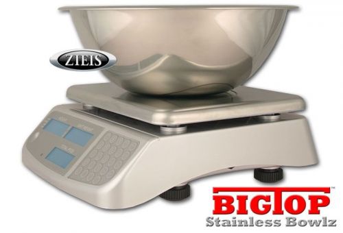 Zieis EPS-ZC3315-5Q 33 lb (15000g) Digital Counting Scale 5 Quart Stainless