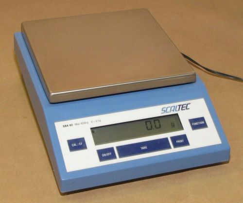Scaltec SBA 62 Denver Instrument 4200g Lab Scale