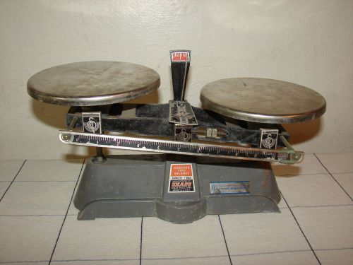 Vintage 2-kilogram Harvard Trip Balance scale from Ohaus Scale Corp.
