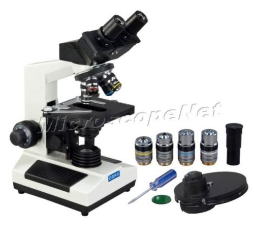 OMAX 40X-2000X Phase Contrast Binocular Compound Biological Microscope