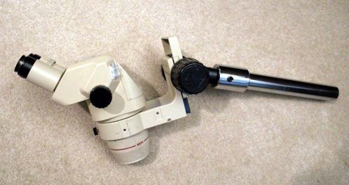 Olympus SZ4045 Stereozoom microscope wiht focus mount and boom arm