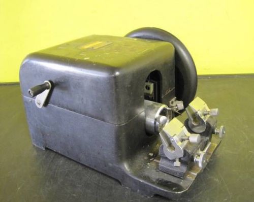 American optical ao rotary microtome no 820 w/ blade holder used condition a/o for sale