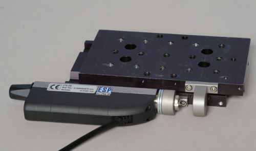 Newport LTA-HS high speed motorized actuator with linear stage