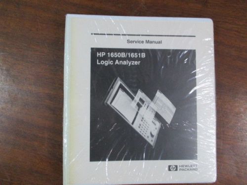 NEW HP Service Manual 1650B/1651B Logic Analyzer 01650-90915 Original