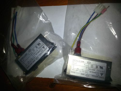 Delta electronics lot of 2 06an2 250v 6a switch fuse protection new for sale
