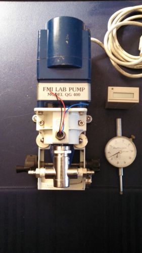 Fluid metering inc. fmi model qg 400 lab pump with accessories for sale
