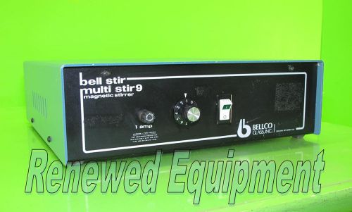 Bellco 9-Position Bell Stir Multi Stir9 Magnetic Stirrer 7760-00303 #1