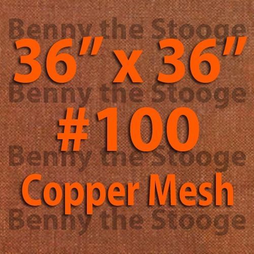  100% Copper 100 Mesh/150 Micron Kief / Pollen / Dry Sift Screen  36&#034;x36&#034; 