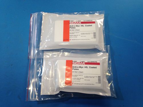 Sigma P-2241 Anti-c-Myc HS, Coated Plates 96-Well (Clear) New Lot of 10 OEM Pack