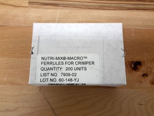 Hospira nutri-mix macro ferrules 7909-02 or endo surgical for sale
