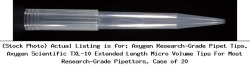 Axygen Research-Grade Pipet Tips, Axygen Scientific TXL-10 Extended Length Micro