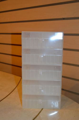 5pc vwr 50-place cryo storage box 5.5&#034;l x 2.8&#034;w x 2.13&#034;h  autoclavable/freezable for sale
