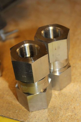 Lot of 2 new swagelok  ss-chf12-25 check valve for sale