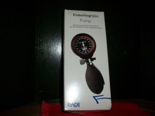 Radi femostop plus pump built in manometer  femoral compression system ref 11164 for sale