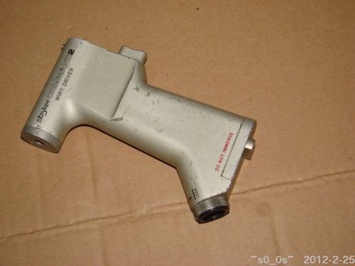 Shell Look Bad For Spare Parts Only Stryker COMMAND2 WIRE DRIVER Impaction Drill