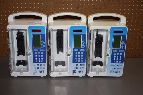 Lot of 3 abbott lifecare pca3 infusion pump for sale
