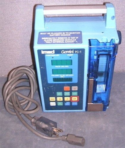 Imed gemini pc-1 infusion pump for sale