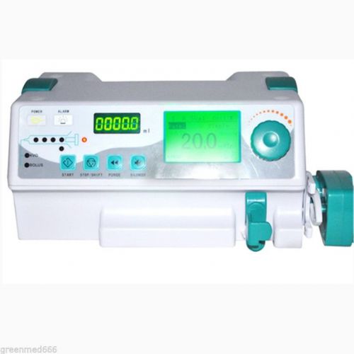 2015 top brand injection syringe pump rate /time /dose-weight control more drug for sale