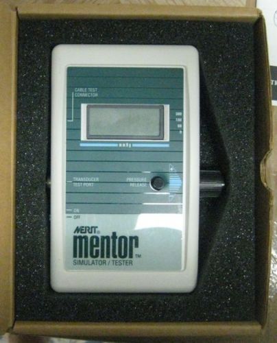 Merit Medical MENTOR Blood Pressure Transducer, Simulator/Tester, NEW