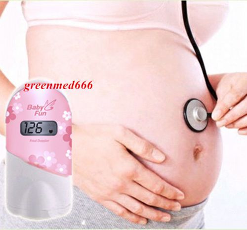 2.5 MHz Fetal Doppler Fetal Heart Monitor with LCD display Easy Operate