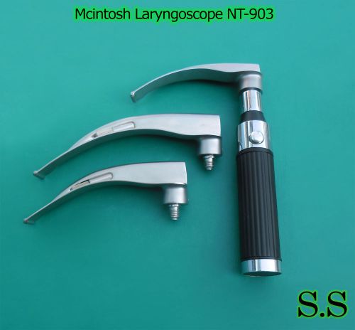 Mcintosh Laryngoscope Switch Style ENT Surgical Instruments NT-903