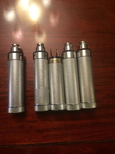 Lot Of 5 Welch Allyn Opthalmoscope Handles No Batteries