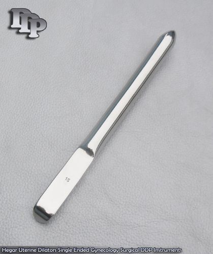 Hegar Uterine Dilators Single Ended 15 mm Surgical Gynecology DDP Instruments