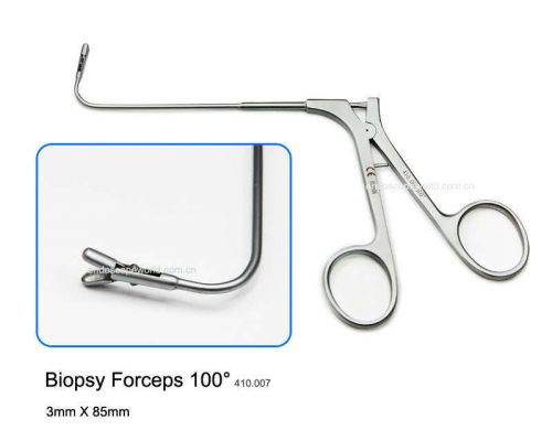 New Nasal Sinus Biopsy Forceps 100° 3X85mm Rhinoscopy