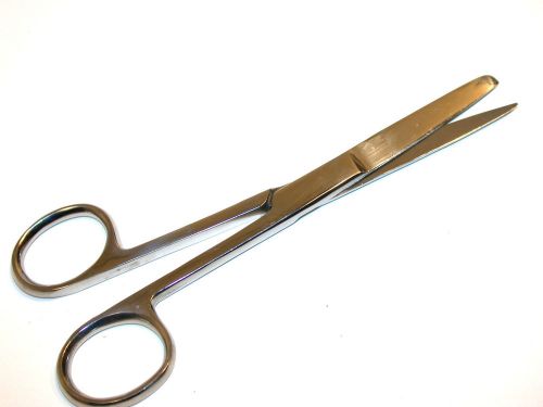 STAINLESS STEEL 5.5&#034; STRAIGHT BLUNT SCISSORS 25 AVAILABLE FREE SHIPPING