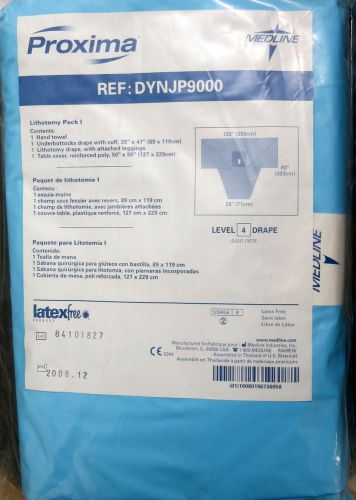 Medline Proxima DYNJP9000 Lithotomy Pack I Level 4 Drape