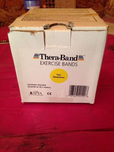Thera-Band Exercise Bands Thin Resitance 50yards One Roll (B1)