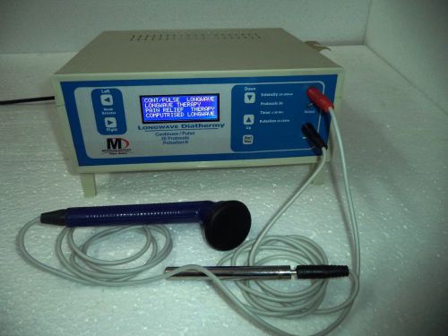 Computerised longwave  diathermy machine, shortwave  lcd display  programmed for sale