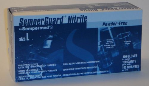 Semper Guard Nitrile 4 boxes of 100 - LARGE SIZE