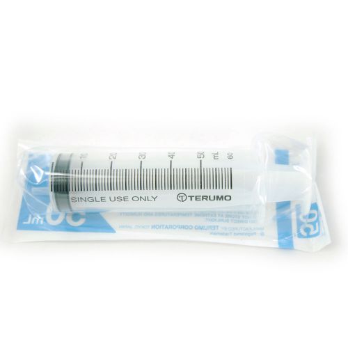 1 x 50ml Terumo Syringe Luer Slip Hypodermic Needle Sterile Latex Free Cooking