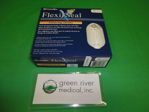 Convatec Flexi-Seal FMS Fecal Collection Bag with Filter [411102] Box Of 10