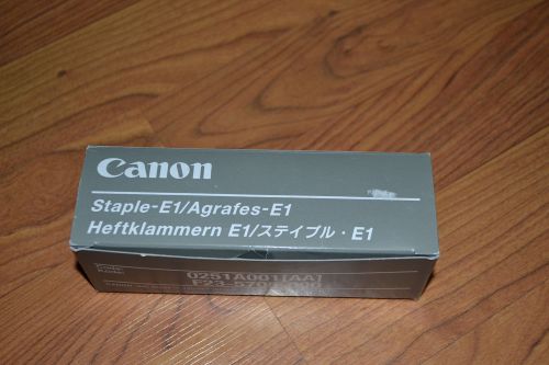 New Canon E1 Staple Cartridges Genuine 0251A001AA F23-5705-000 (3 x 5000 units)